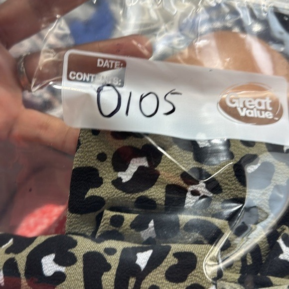 Michael Michael Kors Green Leopard Print Top‎ L - Picture 8 of 8